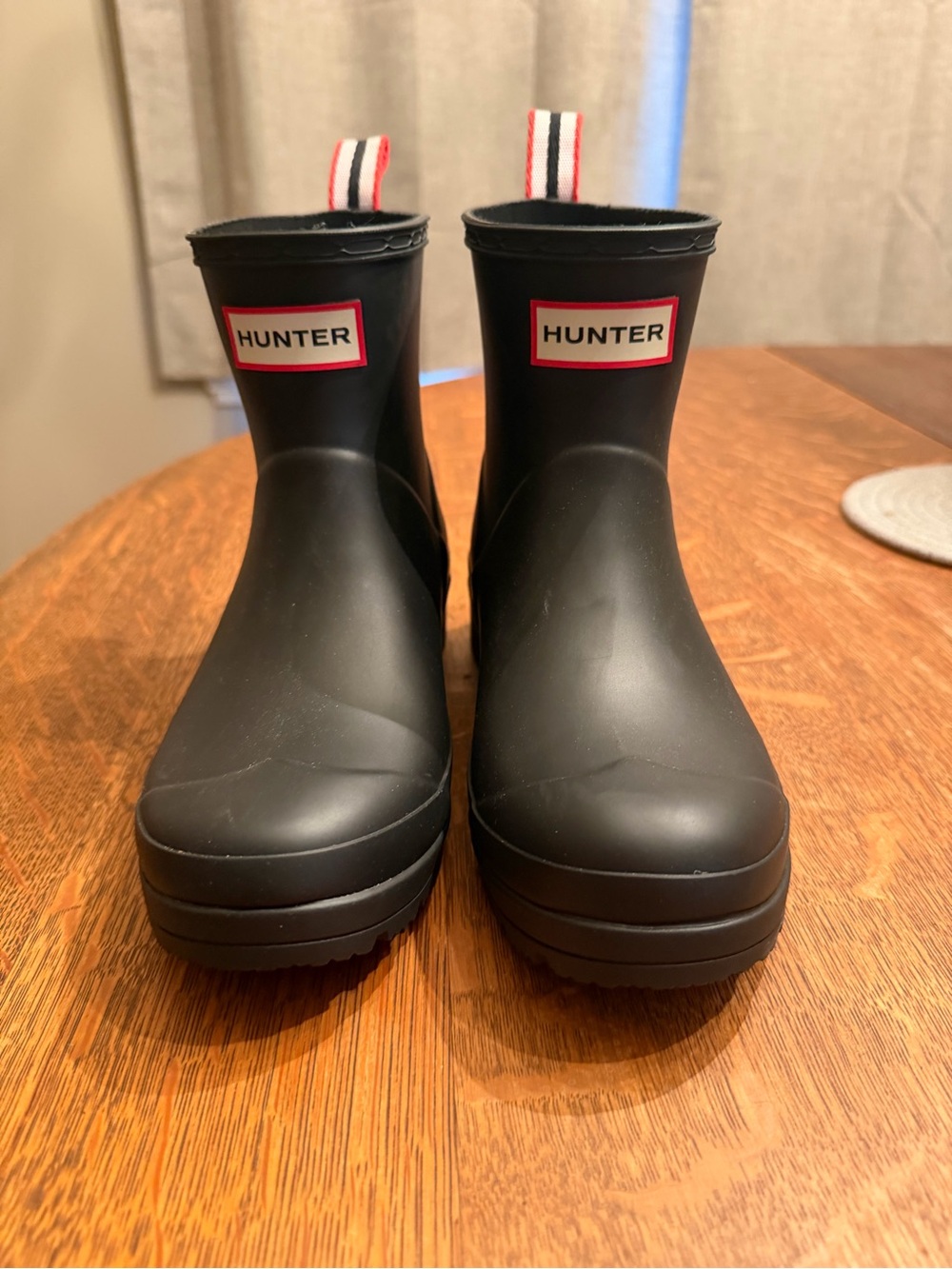 Hunter PLAY short Black Rain Boots